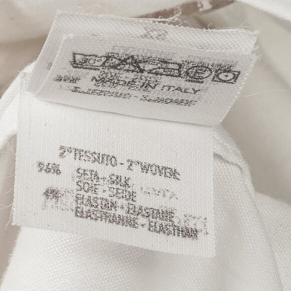 Brunello Cucinelli Ivory Cotton-Poplin Silk-Collar Short-Sleeve Shirt - Picture 10 of 10